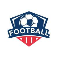 futebol futebol logotipo Projeto vetor ilustração, futebol logotipo ícone modelo