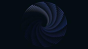 abstrato espiral Sombrio azul fundo vetor