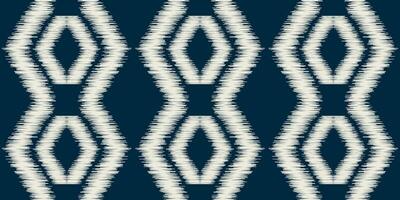 étnico ikat tecido padronizar geométrico estilo.africano ikat bordado étnico oriental padronizar azul fundo. resumo,illustration.texture,vestuário,quadro,decoração,tapete,motivo. vetor