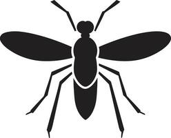 elegante mosquito vetor iconografia limpar \ limpo mosquito inseto crachá