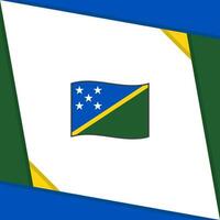 Salomão ilhas bandeira abstrato fundo Projeto modelo. Salomão ilhas independência dia bandeira social meios de comunicação publicar. Salomão ilhas independência dia vetor