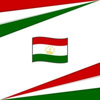 tajiquistão bandeira abstrato fundo Projeto modelo. tajiquistão independência dia bandeira social meios de comunicação publicar. tajiquistão Projeto vetor