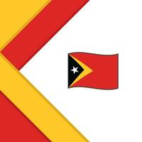 timor leste bandeira abstrato fundo Projeto modelo. timor leste independência dia bandeira social meios de comunicação publicar. timor leste ilustração vetor