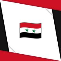 Síria bandeira abstrato fundo Projeto modelo. Síria independência dia bandeira social meios de comunicação publicar. Síria independência dia vetor