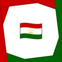 tajiquistão bandeira abstrato fundo Projeto modelo. tajiquistão independência dia bandeira social meios de comunicação publicar. tajiquistão desenho animado vetor