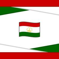 tajiquistão bandeira abstrato fundo Projeto modelo. tajiquistão independência dia bandeira social meios de comunicação publicar. tajiquistão vetor