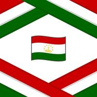 tajiquistão bandeira abstrato fundo Projeto modelo. tajiquistão independência dia bandeira social meios de comunicação publicar. tajiquistão modelo vetor