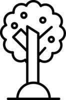 Oliva árvore vetor ícone
