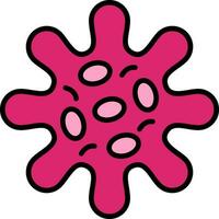 ícone de vetor de rotavírus