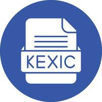 kexic Arquivo formato vetor ícone