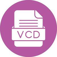 vcd Arquivo formato vetor ícone