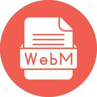 webm Arquivo formato vetor ícone
