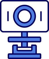 ícone de vetor de webcam