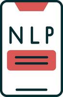 nlp vetor ícone