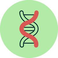 ícone de vetor de fita de DNA