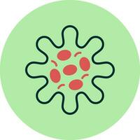 ícone de vetor de rotavírus