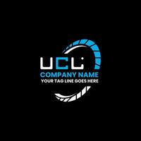 ucl carta logotipo vetor projeto, ucl simples e moderno logotipo. ucl luxuoso alfabeto Projeto