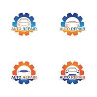 vetor de logotipo de reparação de automóveis. modelo automotivelogo