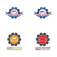 vetor de logotipo de reparação de automóveis. modelo automotivelogo