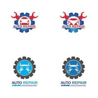 vetor de logotipo de reparação de automóveis. modelo automotivelogo