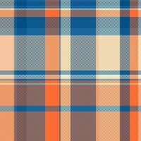 xadrez tartan padronizar do vetor Verifica fundo com uma tecido textura têxtil desatado.