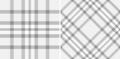 têxtil padronizar Verifica do desatado vetor xadrez com uma fundo tartan textura tecido.