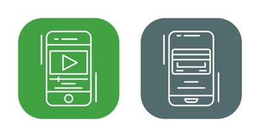 vídeo e Forma de pagamento método ícone vetor