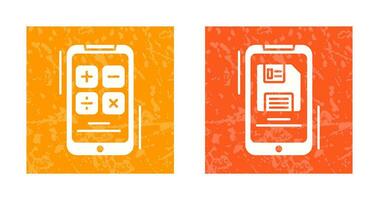 calculadora e cópia de segurança Arquivo ícone vetor