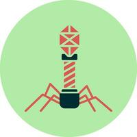 bacteriófago vetor ícone