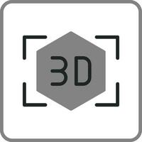 ícone de vetor 3D