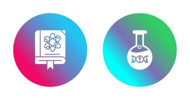 Ciência e dna ícone vetor