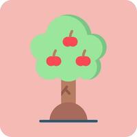 maçã árvore vetor ícone