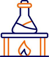 ícone de vetor de experimento