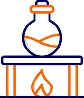 ícone de vetor de experimento