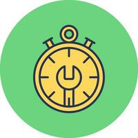 ícone de vetor de gerenciamento de tempo