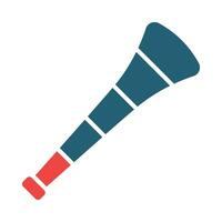 vuvuzela vetor glifo dois cor ícone para pessoal e comercial usar.