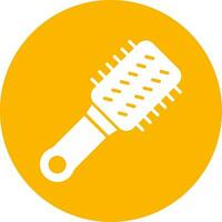 ícone de vetor de escova de cabelo