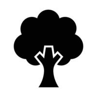 árvore vetor glifo ícone para pessoal e comercial usar.