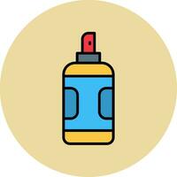 ícone de vetor de garrafa de spray