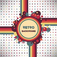 fundo de estilo vintage de meio-tom Design Template vetor