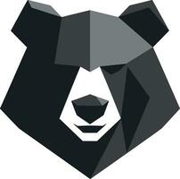 Urso coroado emblema Urso soberano foca vetor