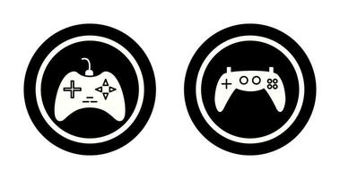 jogos console e jogos console ícone vetor