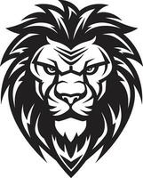 elegância dentro açao Preto leão ícone excelência a gracioso poder orgulhoso poder Preto vetor leão logotipo a emblema do confiança