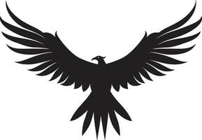 régio beleza Preto logotipo ícone dentro gaivota esculpido mostruário gaivota emblema dentro vetor