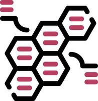 alternando hexágonos criativo ícone Projeto vetor