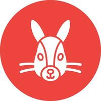 ilustração de design de ícone de vetor de coelho