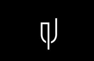 ícone do logotipo da letra do alfabeto para negócios e empresa. modelo de criativo vetor