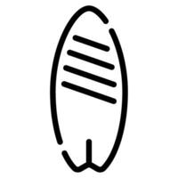 prancha de surfe ícone ilustração, para uiux, rede, aplicativo, infográfico, etc vetor