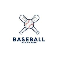 profissional beisebol modelo logotipo projeto, beisebol logotipo vetor ícone