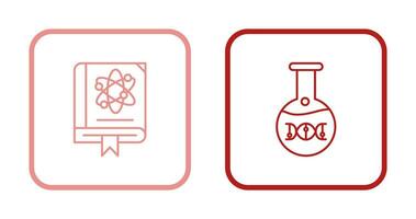 Ciência e dna ícone vetor